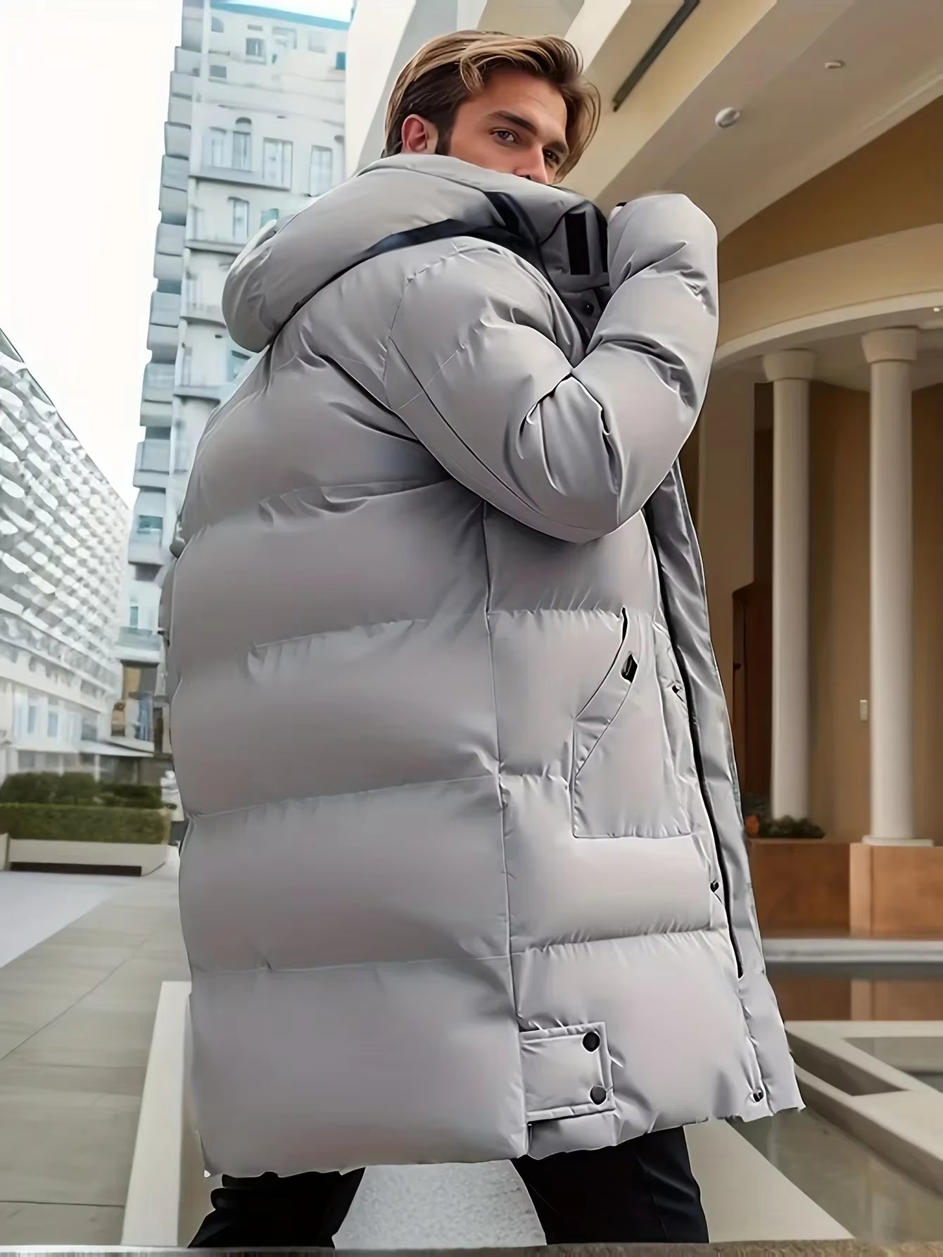 Mr Long Coat Overcoat - Stylish & Warm, Effortlessly Refined