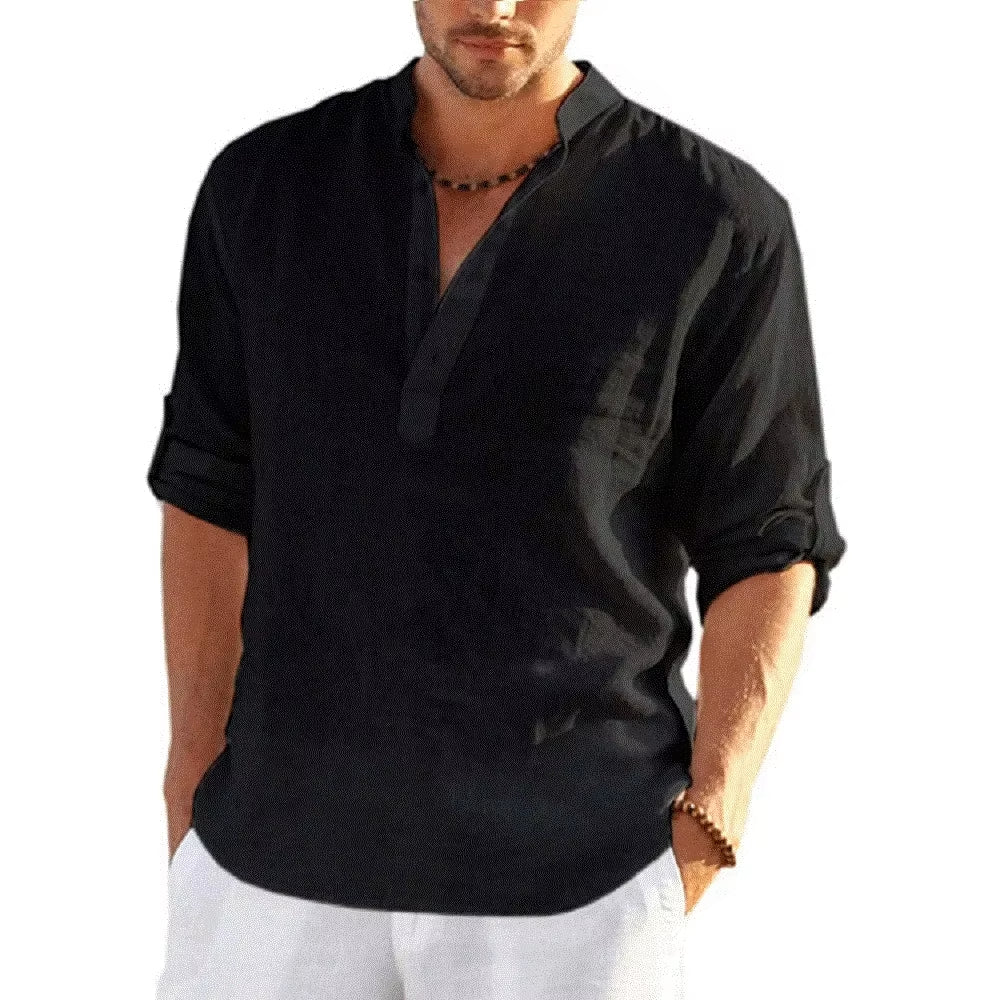 The Mr Hot Cotton Shirt – Stylish, Elegant & Perfect for a Relaxed Evening