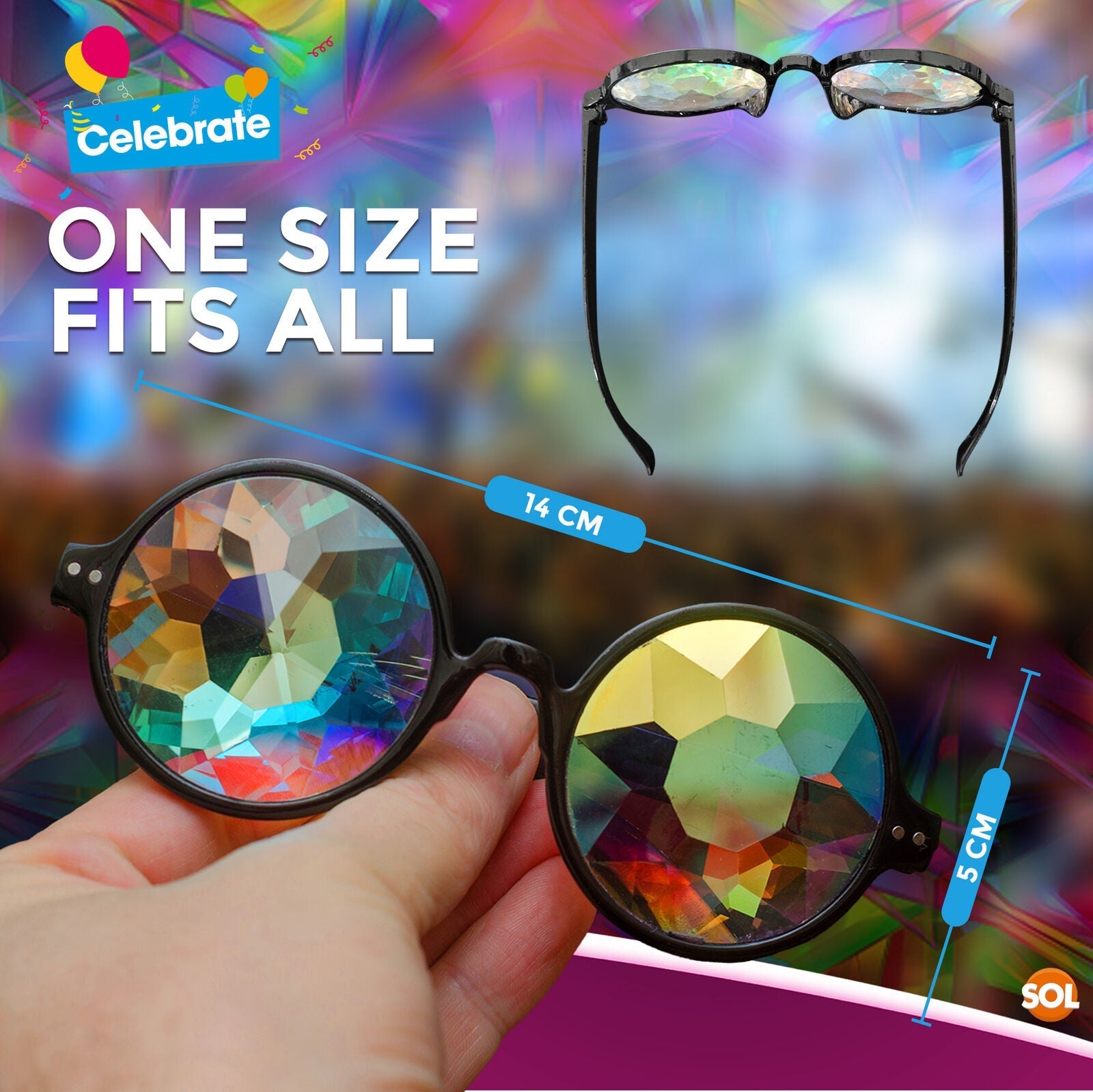 PrismVision™ Kaleidoscope Glasses