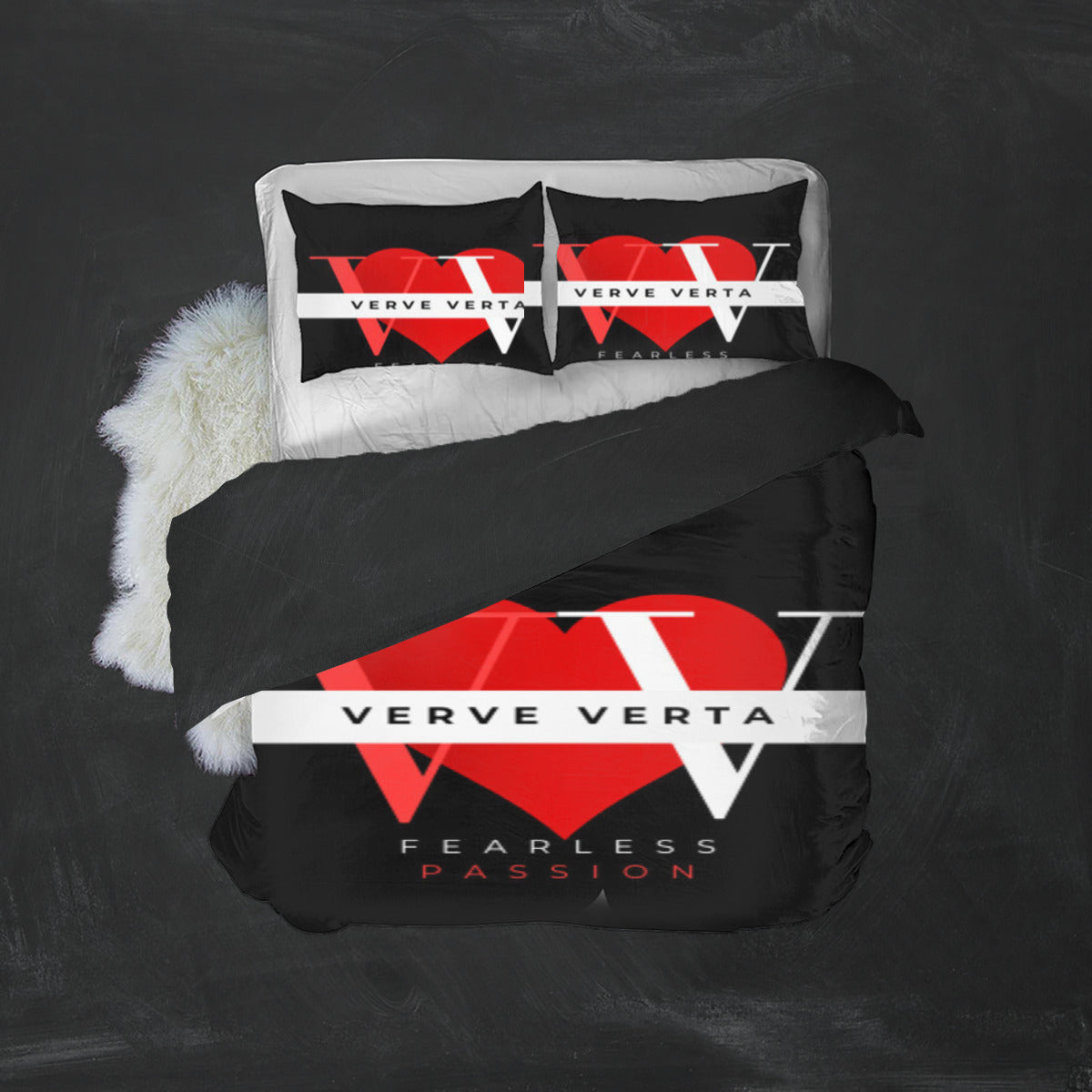 Verve Verta Valentine’s Passion Signature Collection- Double Bed Set