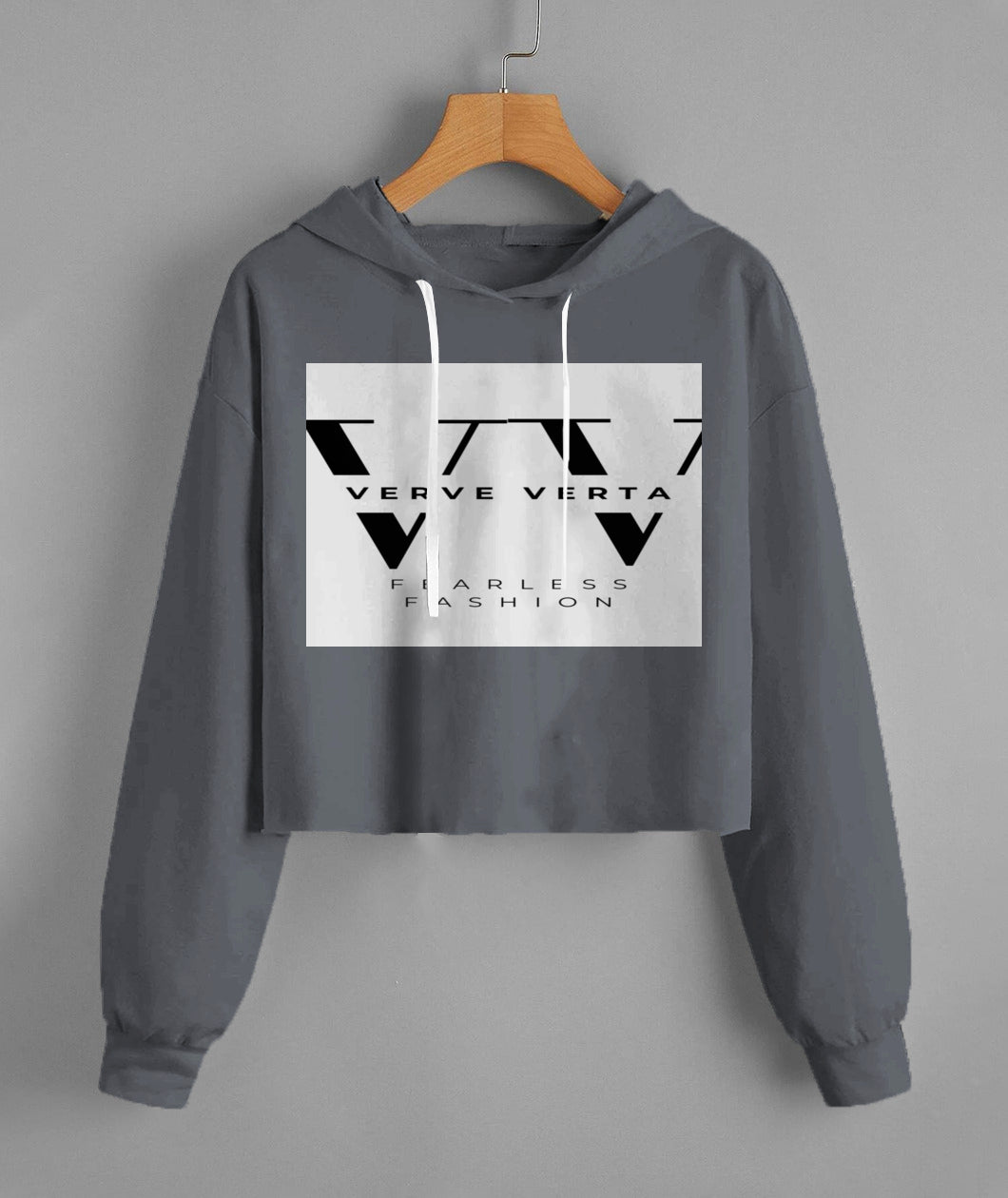 Verve Verta Signature Collection - Cropped Stylish Fleece Top