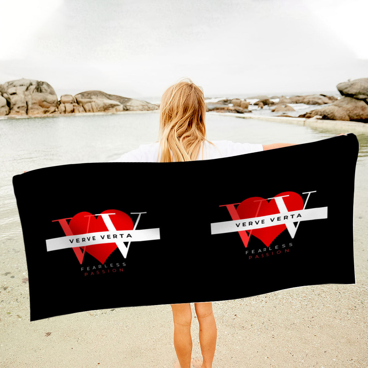 AOP Lady'S Rectangle Beach Sarong