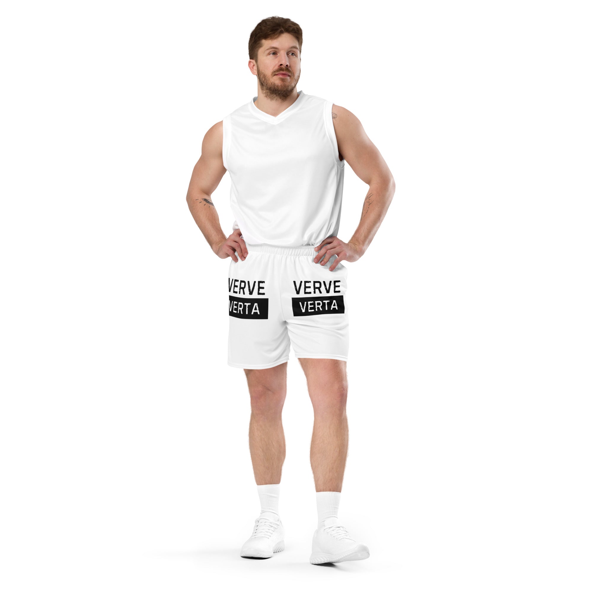 The Ultimate Look Zebra Mesh Shorts