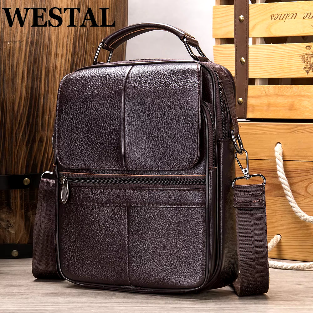 Shoulder Bag Men \'S Crossbody Bag Men \'S Leather Bag Genuine Leather Handbag Men \'S Messenger Bag