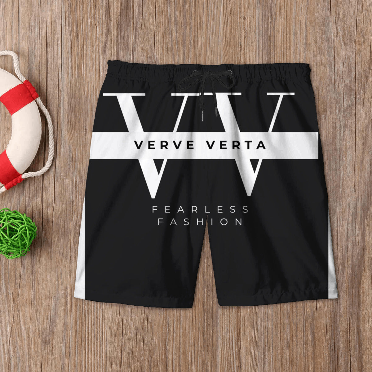 Verve Verta signature Collection - Black Edition Beach Shorts