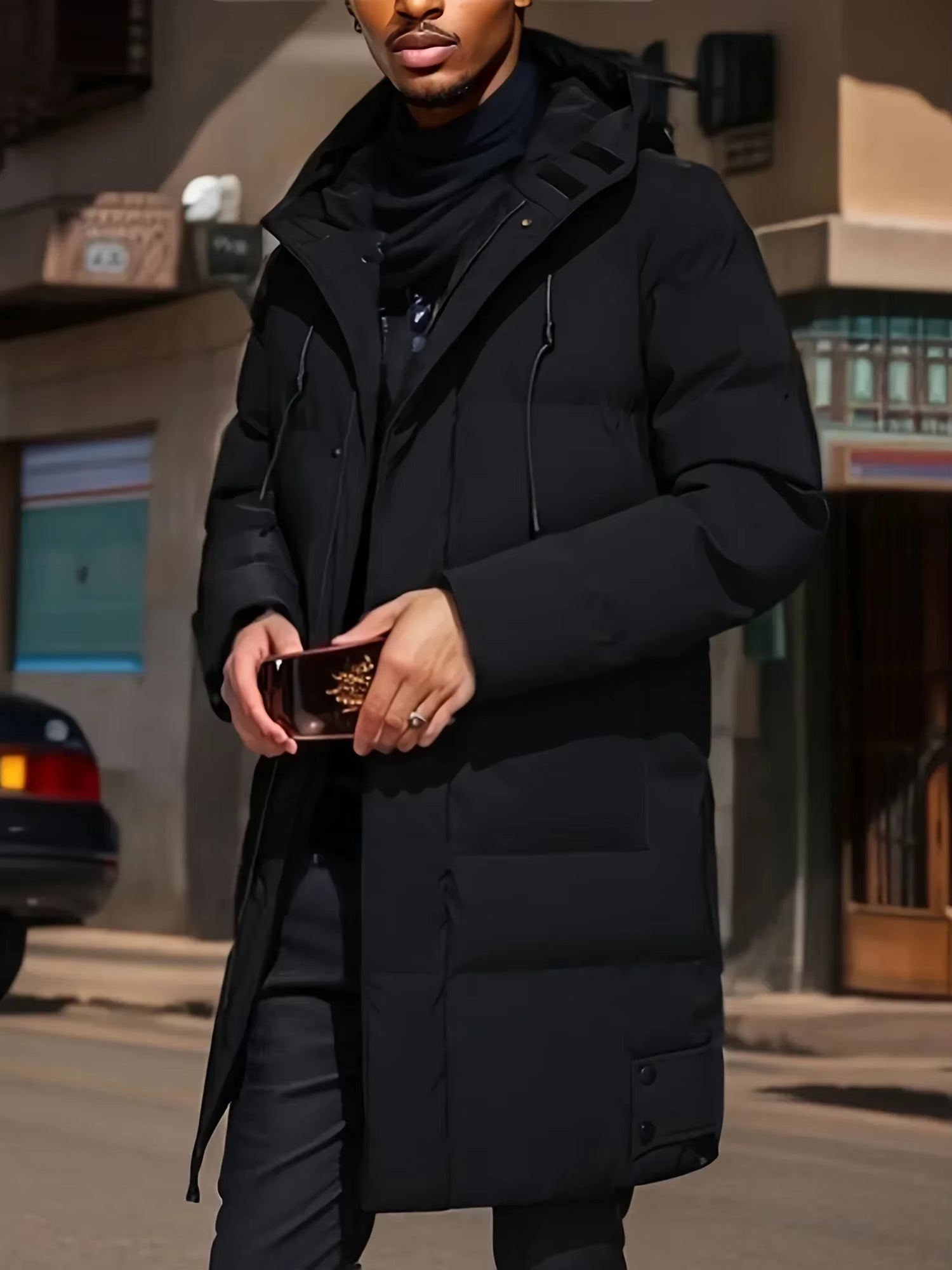 Mr Long Coat Overcoat - Stylish & Warm, Effortlessly Refined